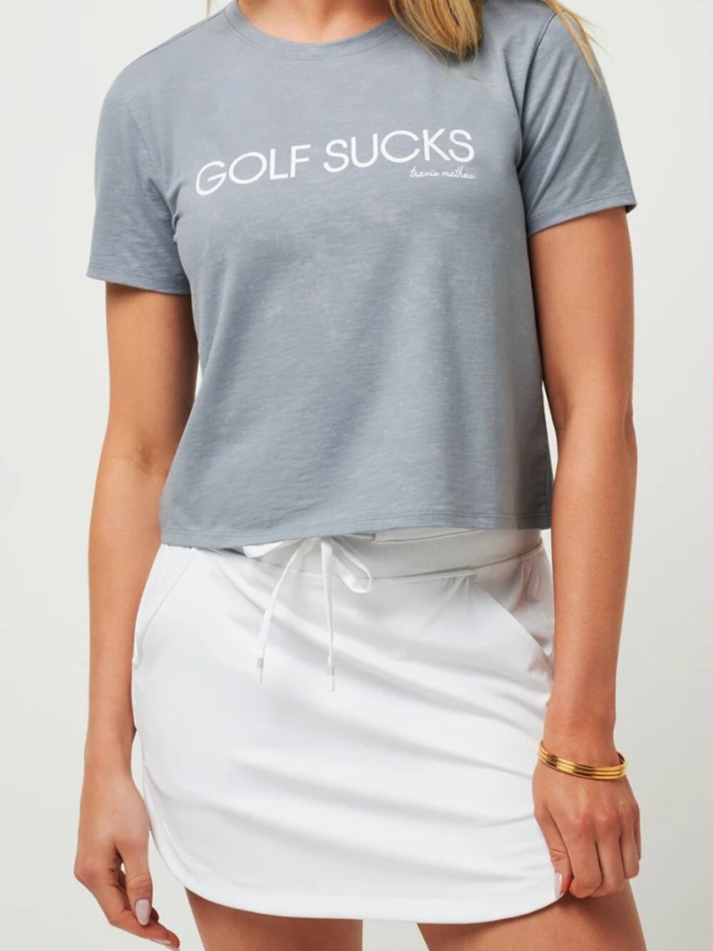 New Travis Mathew Graphic tee "Golf Sucks"